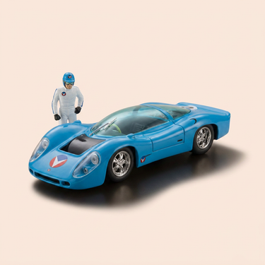 Voiture miniature - Voiture bleue numéro 9
