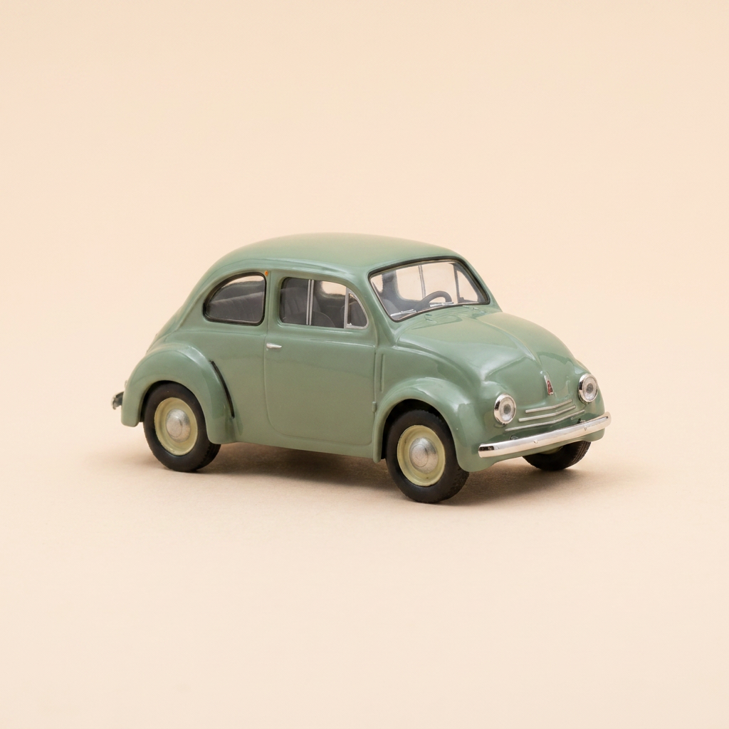 Renault 4 CV verte Prototype N°1 de 1942 (blister)