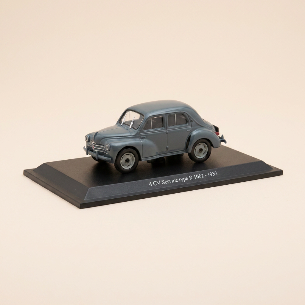 Renault 4 CV Service grise foncée R 1062 de 1953 (blister)
