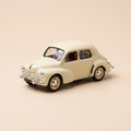 Voiture miniature - Renault 4 CV beige de 1950 (petite boite plexi)