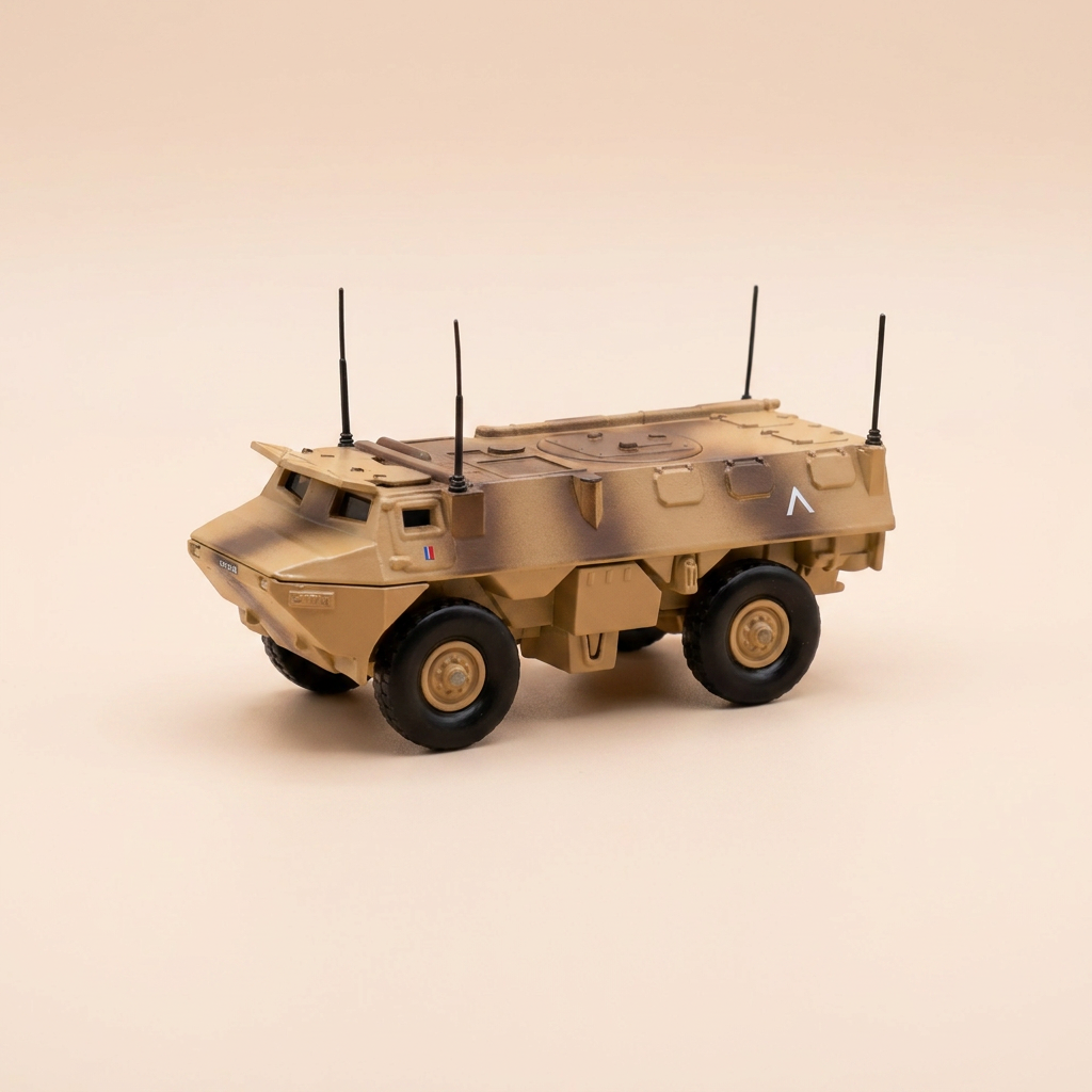Véhicule amphibie militaire V.A.B. - Solido (fabrication en Thailande) - boite N°BG2535
