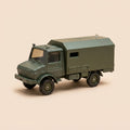 Voiture miniature - Camion militaire Mercedes Unimog - Solido (fabrication française) - boite N°DR8643