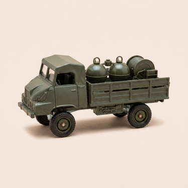 Voiture miniature - Camion militaire Simca-Unic S.U.M.B. 4x4 - Solido (fabrication française) - boite N°eb0874