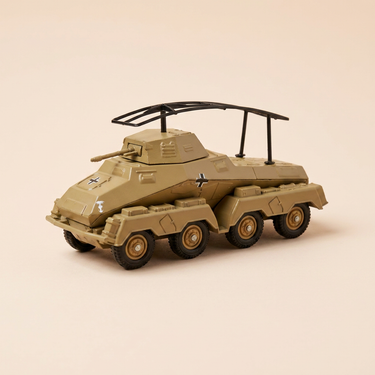 Voiture miniature - Véhicule militaire blindé de reconnaissance radio - Solido (fabriqué en Thaïlande) - boite N°CK1128