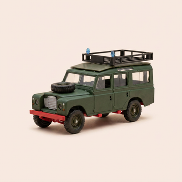 Voiture miniature - Land Rover 109 militaire - Solido (fabrication française) - boite N°DA6437