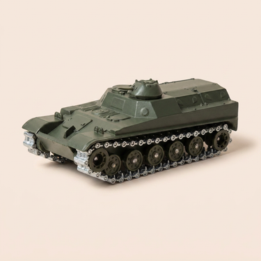 Voiture miniature - Char militaire AMX 13 Tonnes - Solido (fabrication française) - boite N°DA7066