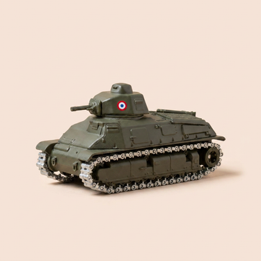 Voiture miniature - Char militaire Somua S 35 - Solido (fabrication française) - boite N°CE2825