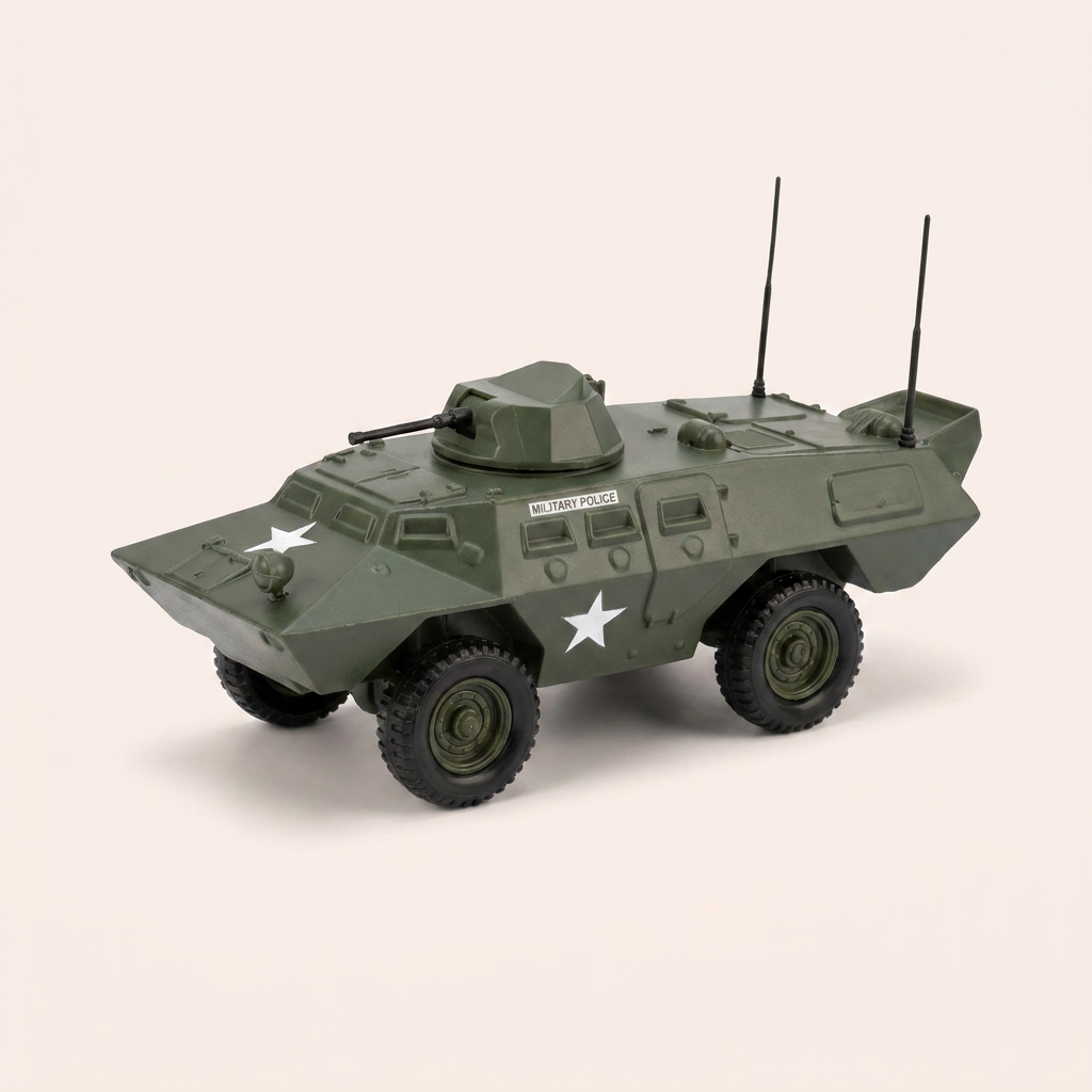 Véhicule militaire Commando XM 706 (USA) - Solido (fabrication française) -boite N°DL5064