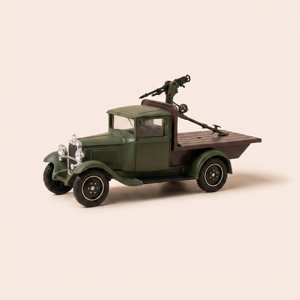 Caminhão militar Citroën C4F de 1930 - Solido (fabricação francesa) - caixa n°DZ0200