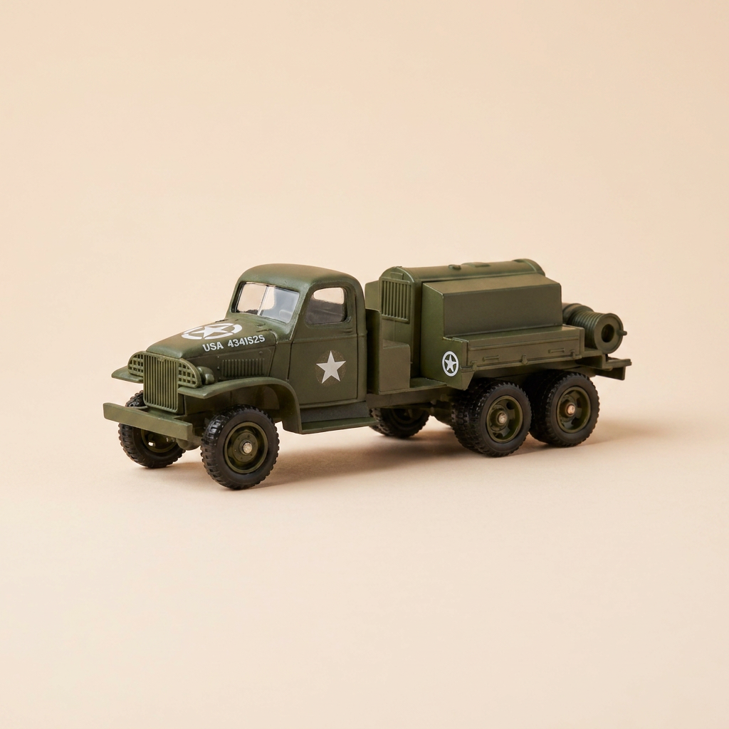 Camion militaire GMC - Solido (fabrication ?) - boite N° DE7932