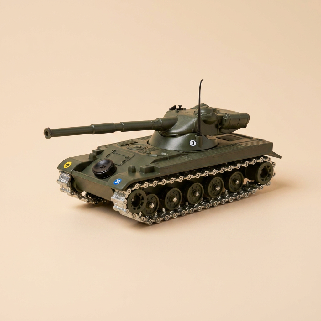 Czołg wojskowy AMX 13 T -Solido (produkcja francuska) - pudełko N° CL8467
