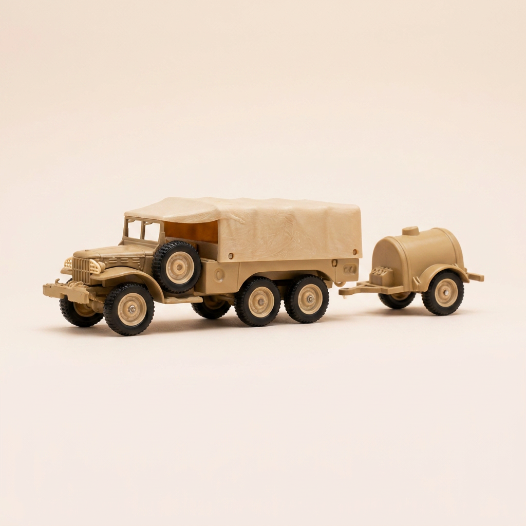 Dodge 6x6 Militär und sein Tanker - Solido (französische Herstellung) - Box Nr. BO0349