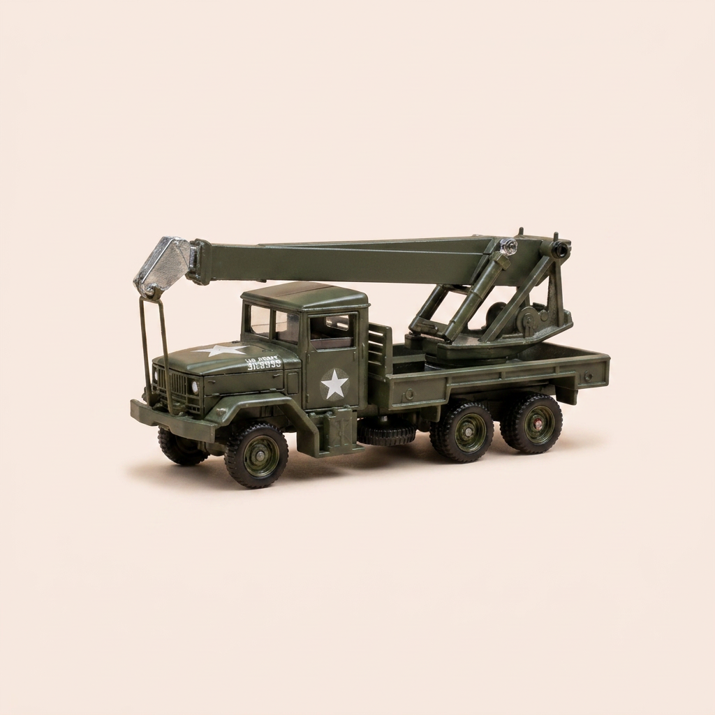 Militärkranwagen Kaiser - Jeep M34 6X6 - Solido (französische Herstellung) - Box N°CL7022
