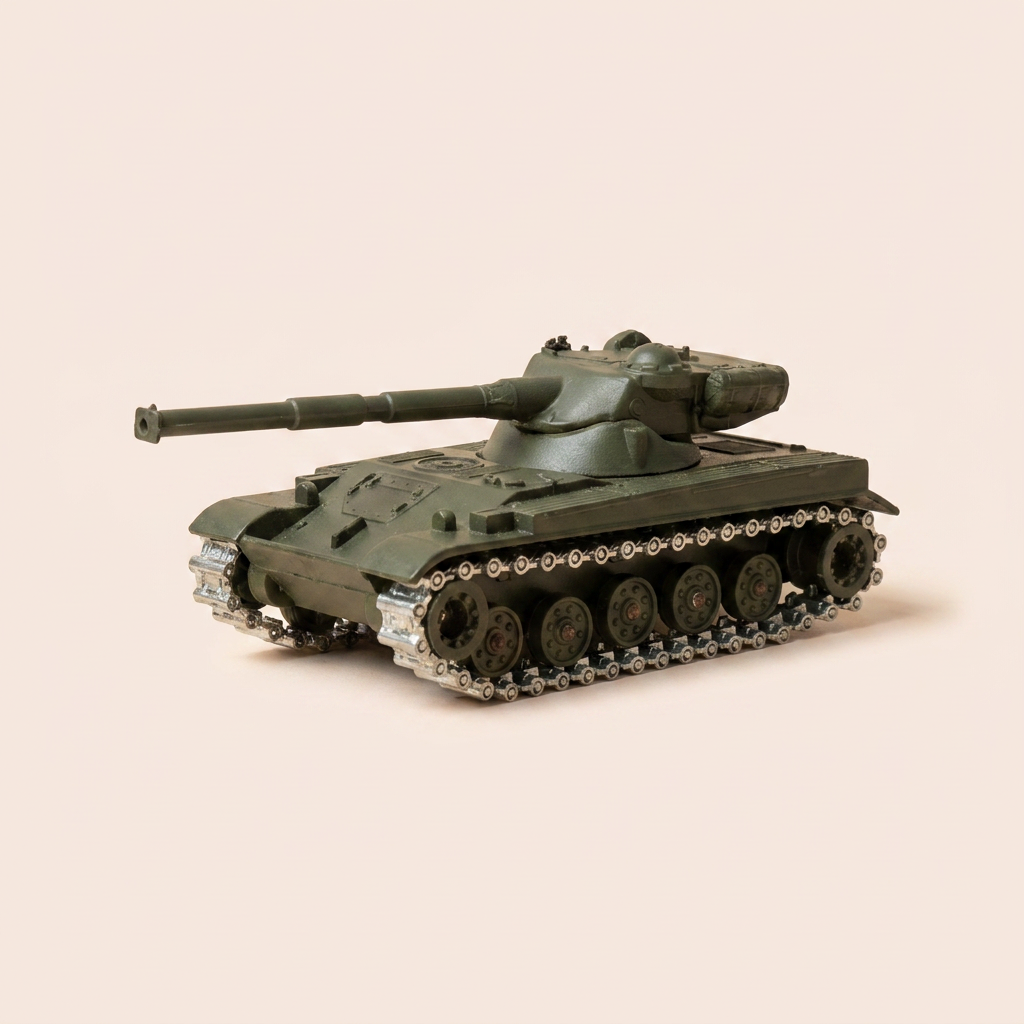 Char militaire AMX 13 T - Solido (fabrication française) - boite N°AW7459
