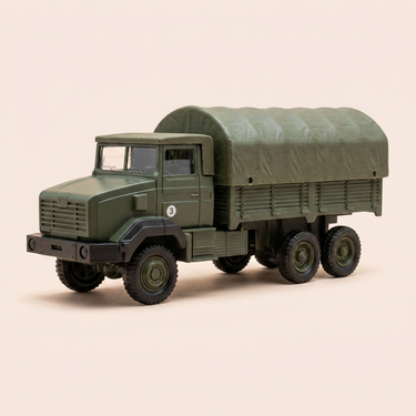 Voiture miniature - Camion militaire bâché - Solido (fabrication française) - boite N°CB2733