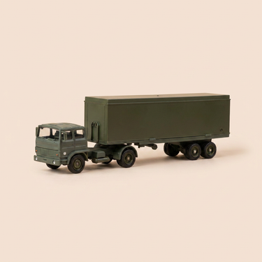 Voiture miniature - Camion semi-remorque militaire RENAULT G 260 - Solido (fabrication française) - boite N°AF1913