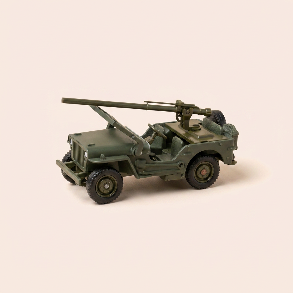 Jeep Willys militaire - Solido (fabrication ?) - boite N° EM5775