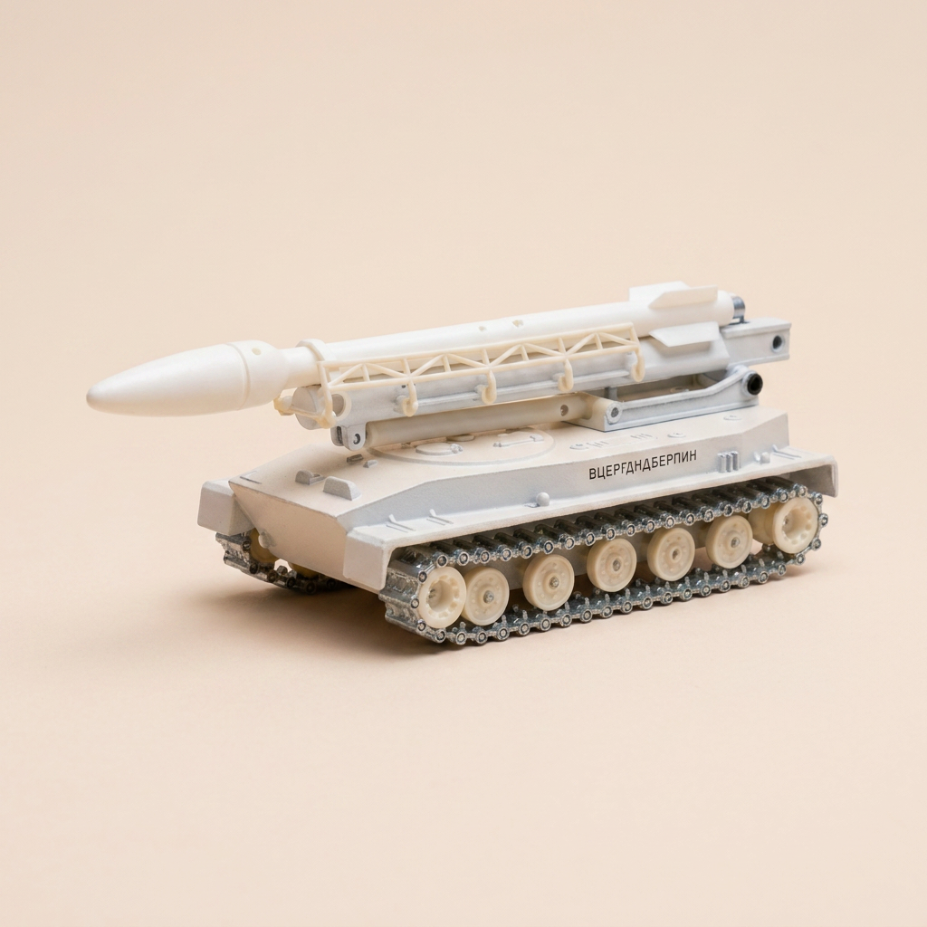 Voiture miniature - Char militaire amphibie PT 76 (URSS) -Solido (fabrication française) - PAS DEBOITE