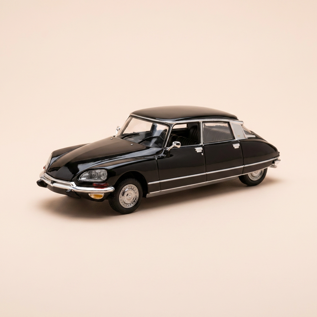Citroën DS 23 negra (colección jefes de estado) - elecciones presidenciales de Valéry Giscard d'Estaing en 1974