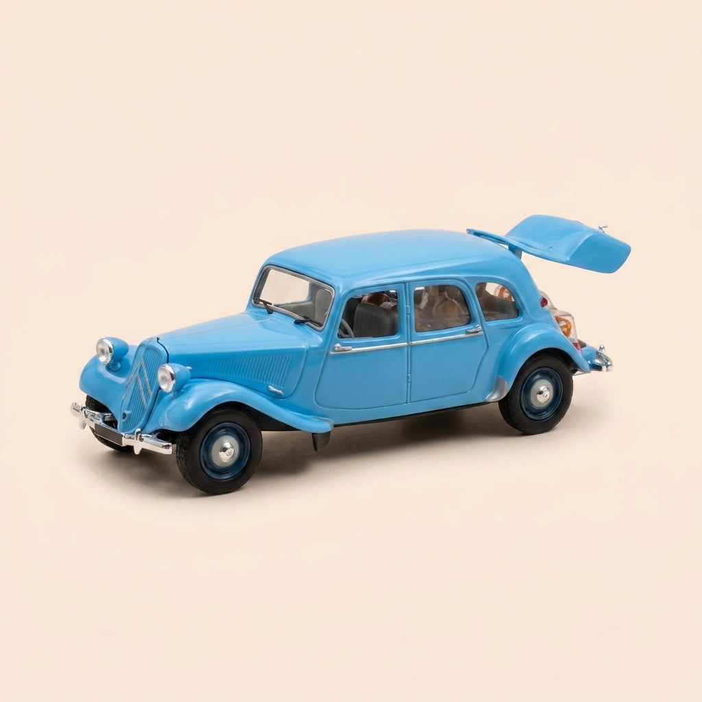 1955 Citroën Traction 11 Commerciale Light Blue (Plexi Box)