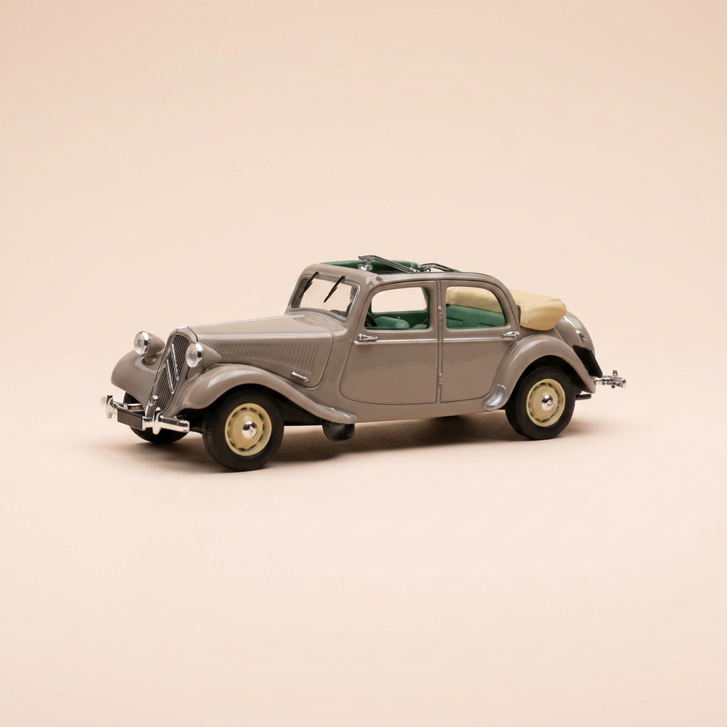 1950 Citroën Traction 11 BL Découvrable A.E.A.T. Brown (Plexi Box)