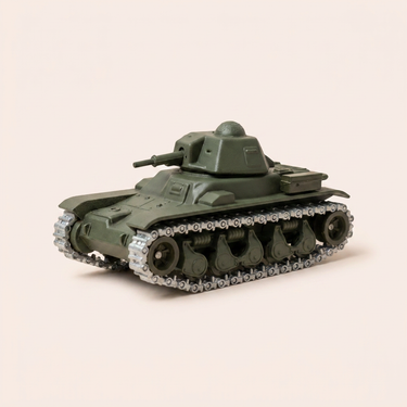 Voiture miniature - Char militaire RENAULT R 35 - Solido (fabrication française) - Pas de boite