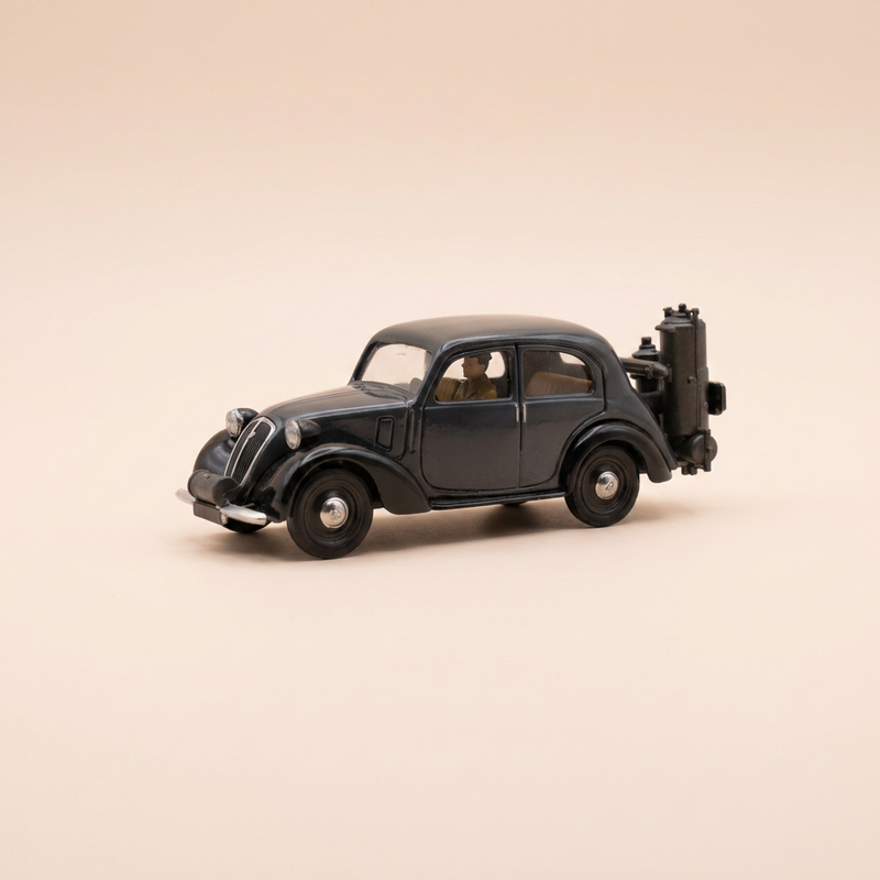 Fiat 508 C Berlina 1100 HP 32 Dunkelgrau 1937-1939 - BRUMM ORO Serie R33 Sammlung
