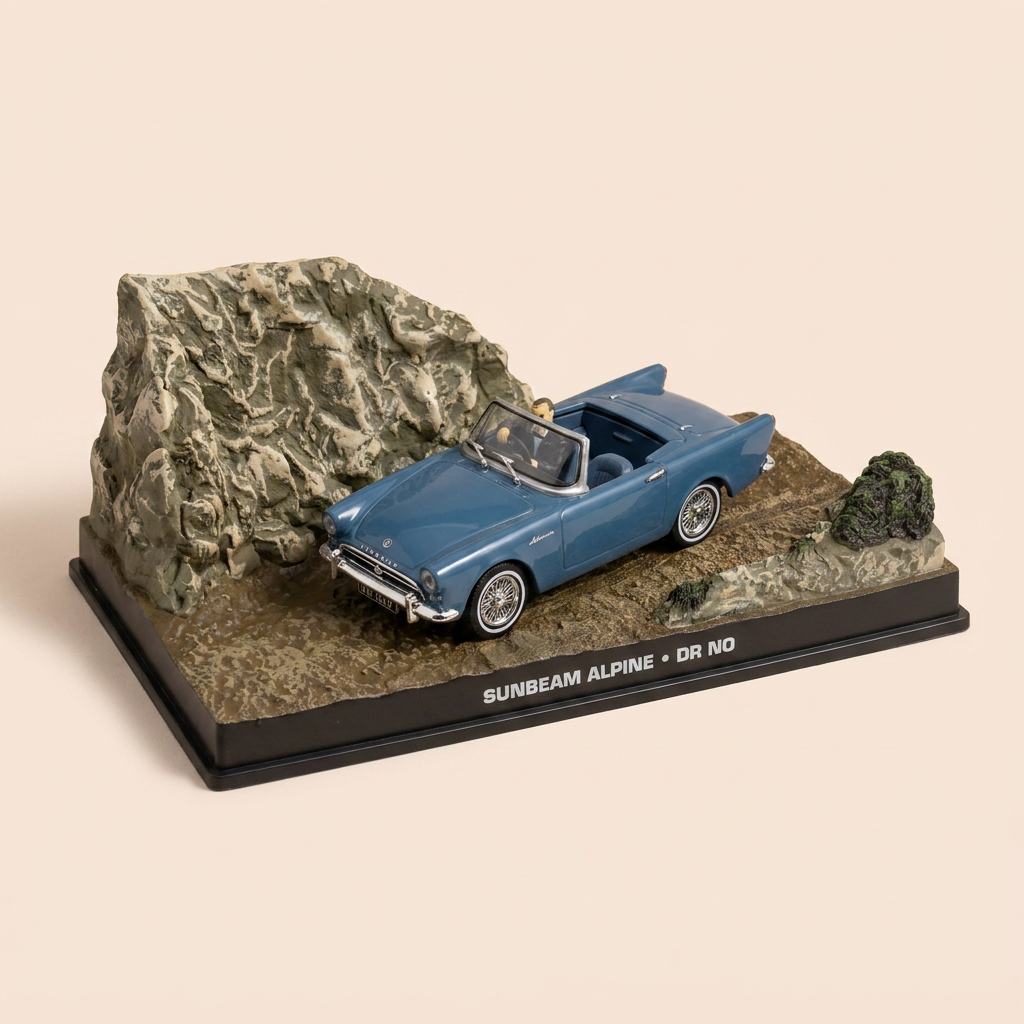 Sunbeam Alpine DUNKELBLAU - JAMES BOND - DR NO