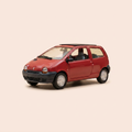 Voiture miniature - Renault Twingo marron - Solido référence 1528 (fabrication française)