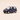 Voiture miniature - Renault Twingo bleue foncée bleu foncé (bleu nuit/marine) - Solido référence 1528 (fabrication française)