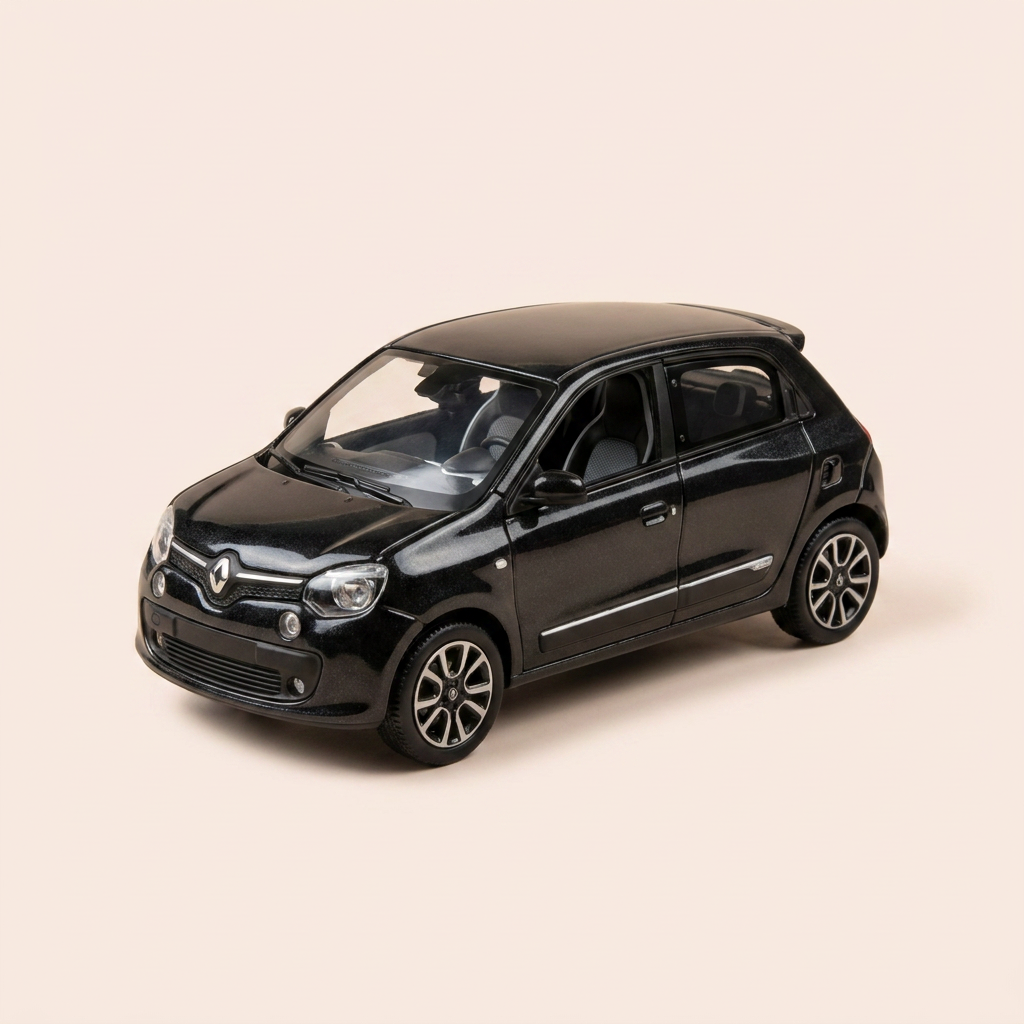 Renault Twingo noire - Solido référence 1530 (fabrication française) - MANQUE RETRO PASSAGER