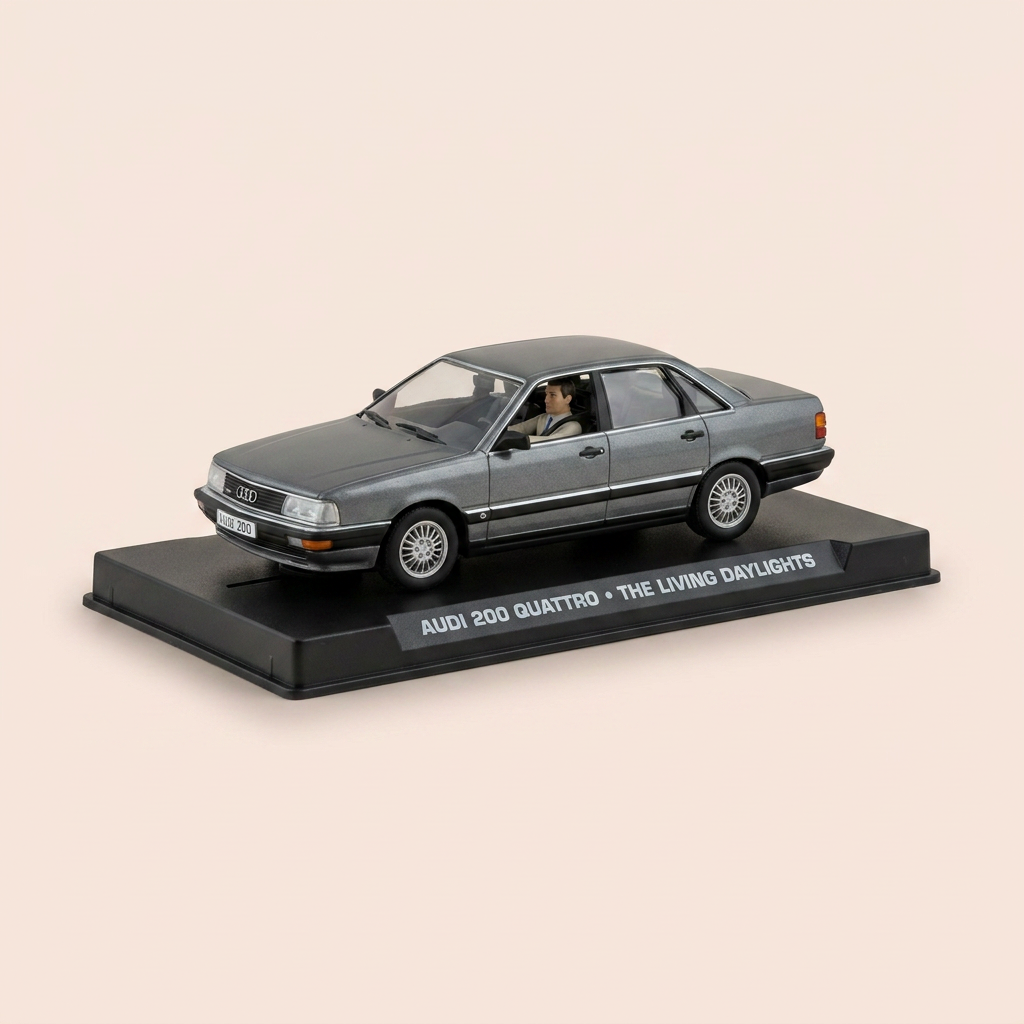 Audi 200 Quattro dunkeleg gréis - JAMES BOND - MURD NIT SPIELEN (The living daylights)