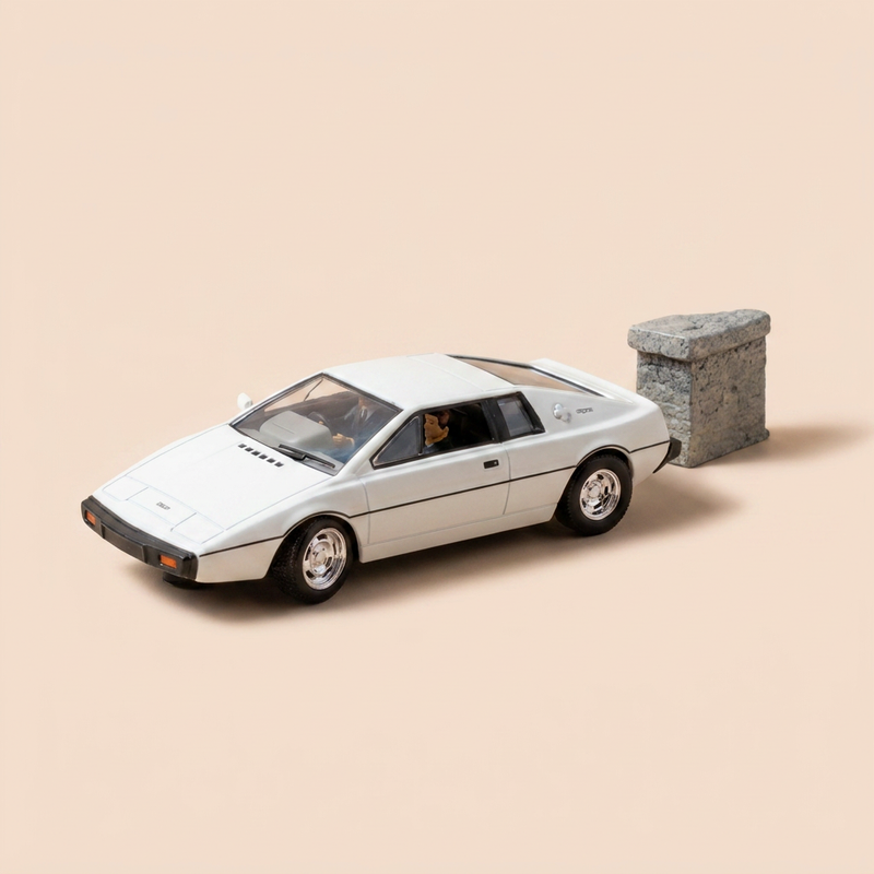 Lotus Esprit Branco - JAMES BOND - O ESPIÃO QUE ME AMAVA