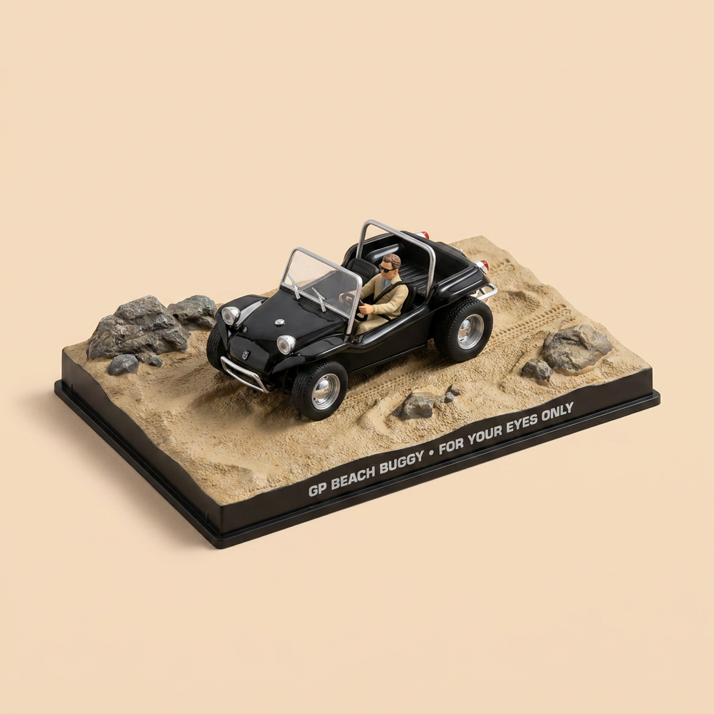 Buggy GP Beach noir - JAMES BOND - NUR FIR ÄR AUGEN (For your eyes only)
