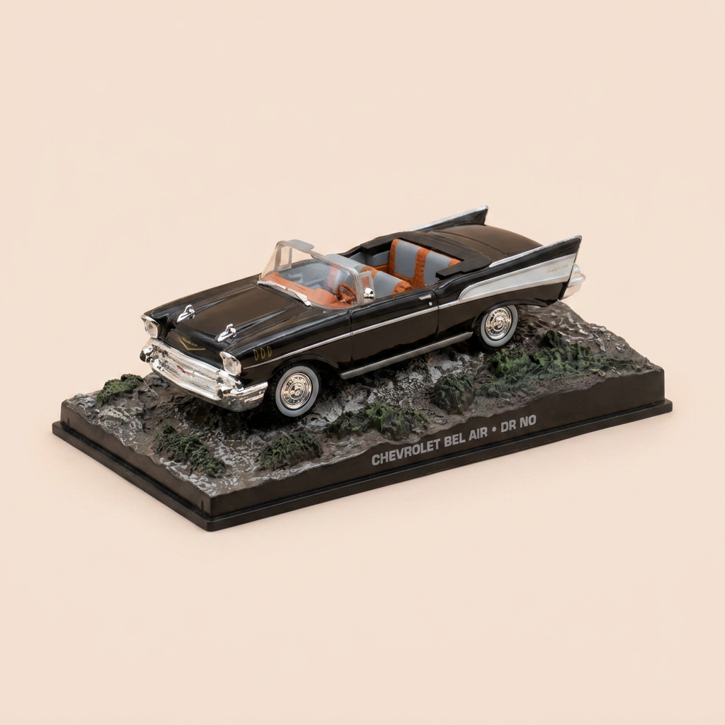 Chevrolet Bel Air czarna - JAMES BOND - Dr NO