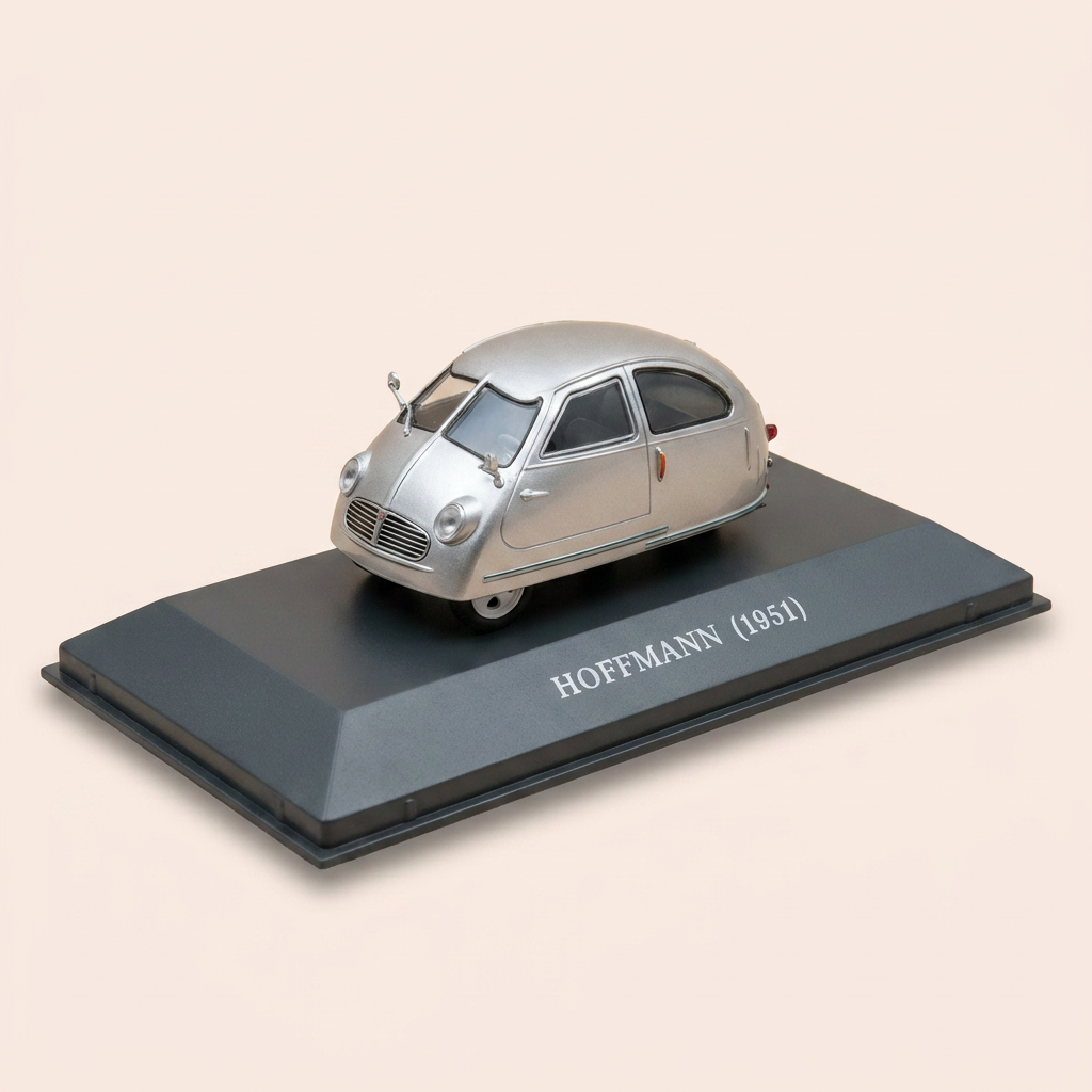 Graue Hoffmann Mikroauto von 1951 - Deutsches Auto