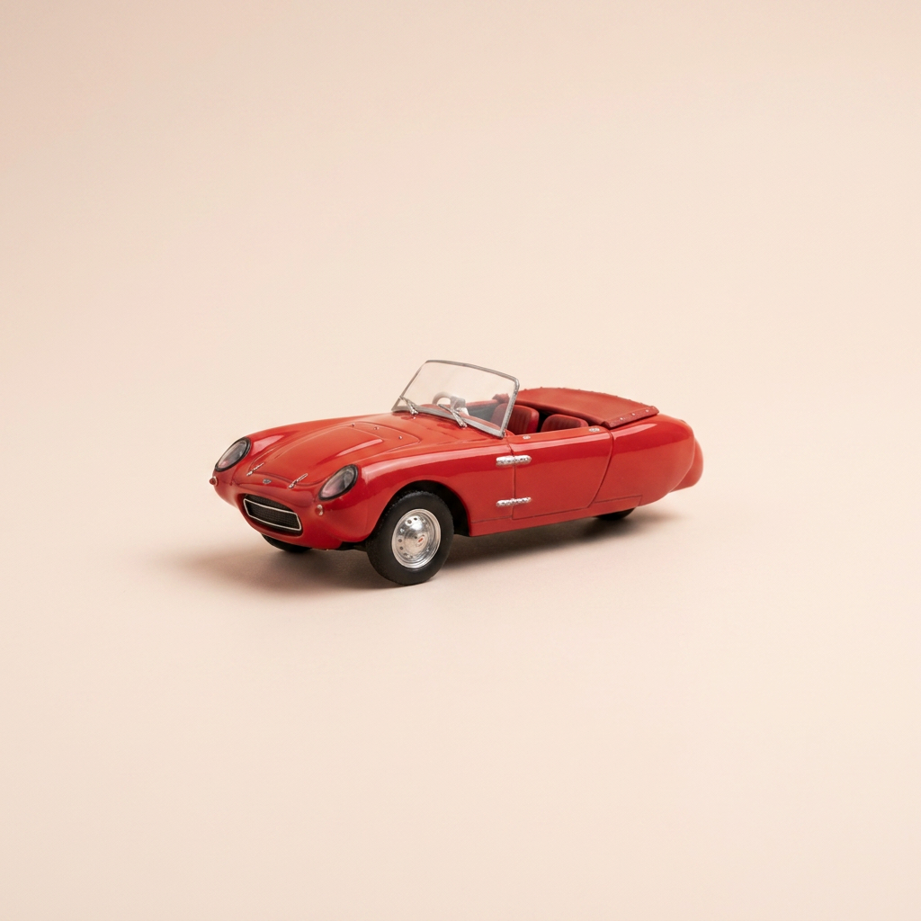 Carro Micro Berkeley T-60 Vermelho de 1960 - Carro Inglês