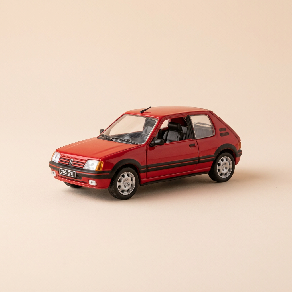 Peugeot 205 GTI rouge