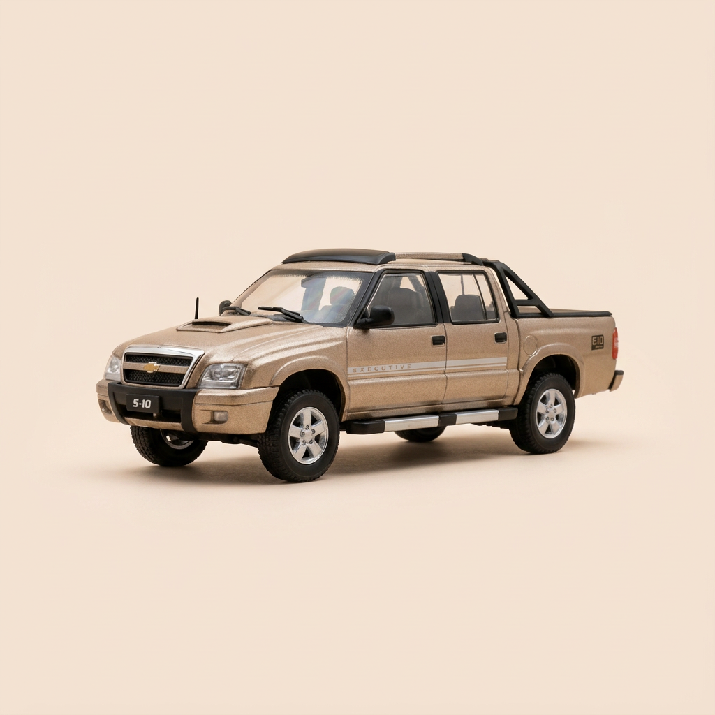 2009 Chevrolet S10 Deluxe 2.5 Brown (with Double Cabin)