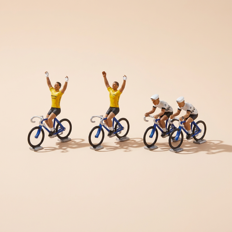 Cyclists of the Tour de France (4 cyclists)