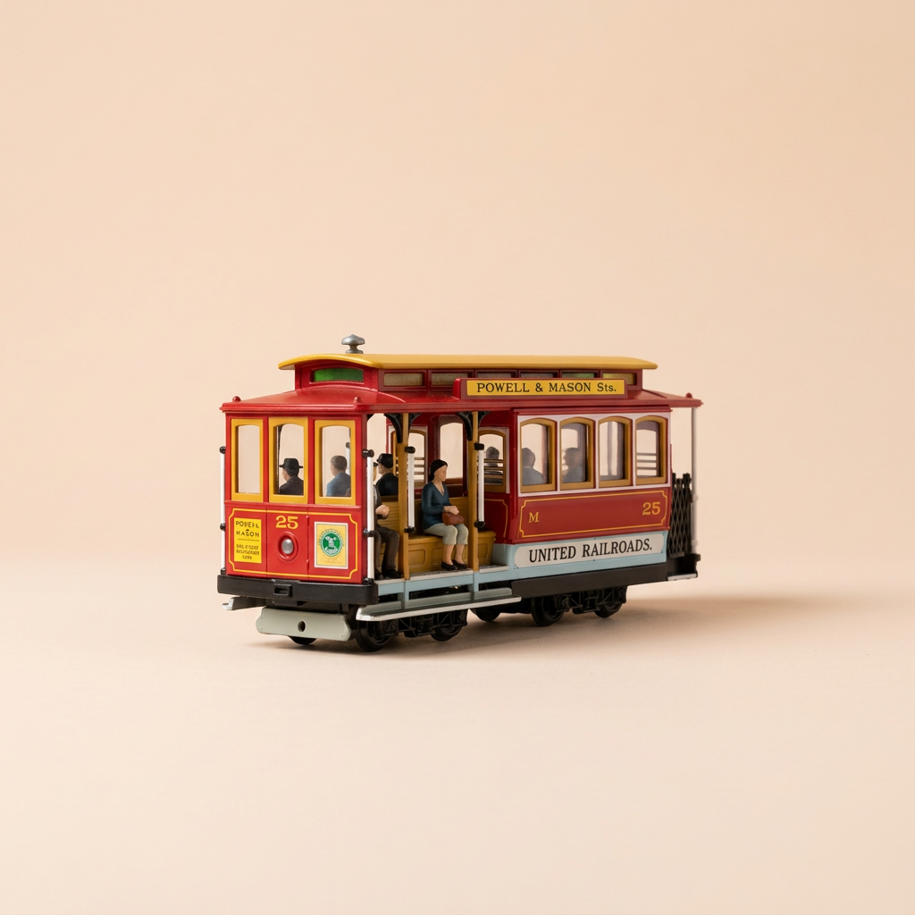 Tramway Cable Car (Ferries & Cliff) - 1888