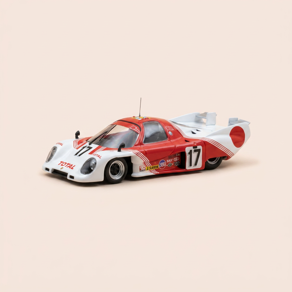 Rondeau M379B blanca y roja número 17 - 24 horas de Le Mans de 1980
