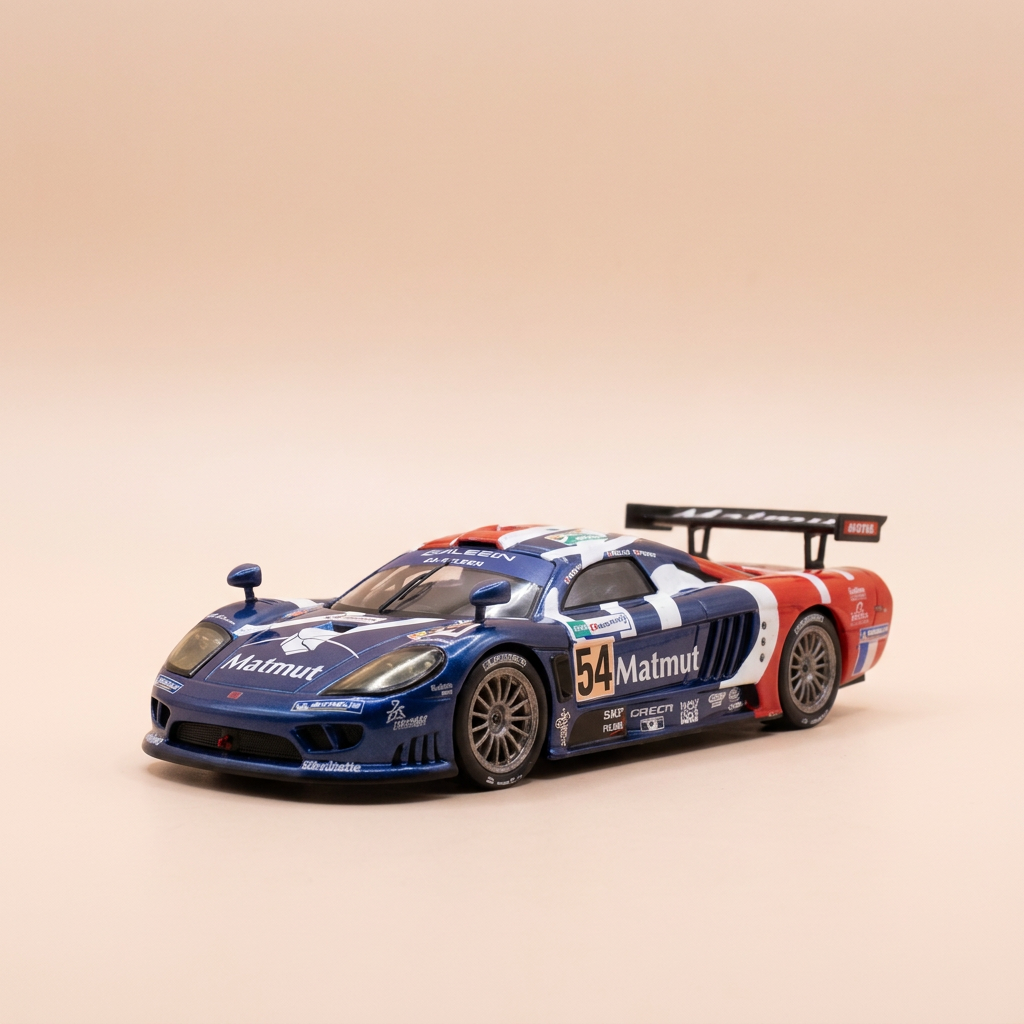 Saleen S7R bleue, rouge et blanche numéro 54 - 24 heures du Mans de 2007