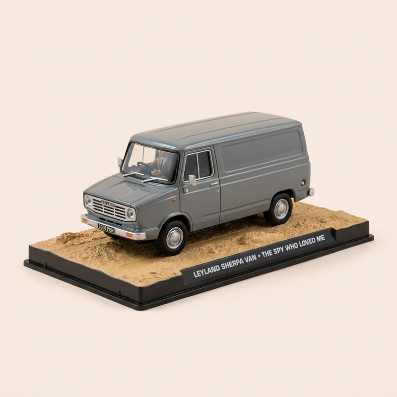 Leyland Sherpa Van Grijs - JAMES BOND - DE SPION DIE MIJ LIEFDE