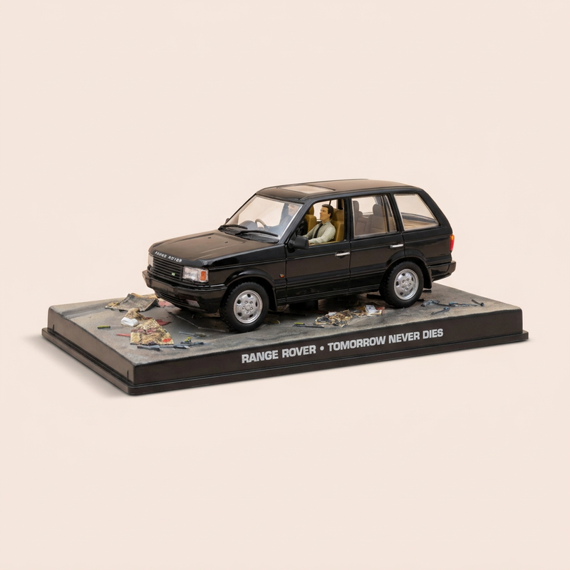 Range Rover nero - JAMES BOND - DOMANI NON MUORE MAI