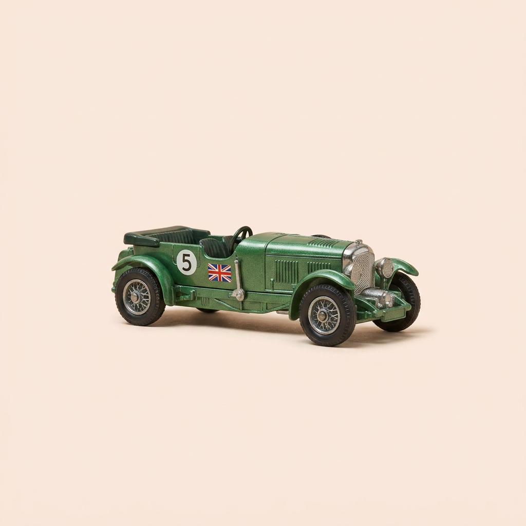 Bentley 4-1/2 litre verte de 1929 - MATCHBOX référence Y-5 (fabrication en Angleterre)