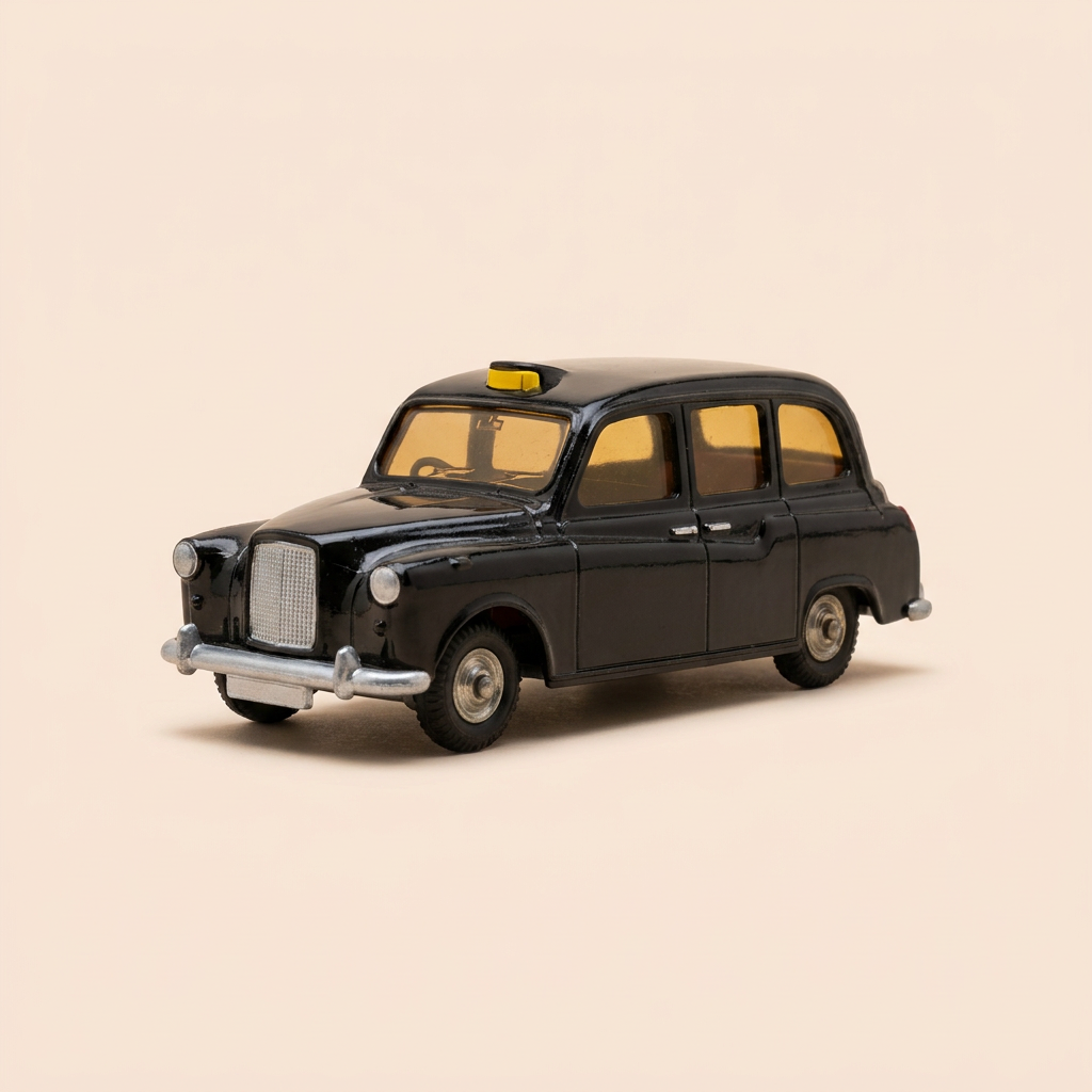 Austin FX-4 - taxi Cal de Londres noir -collection BUDGIES (fabrication en Angleterre)