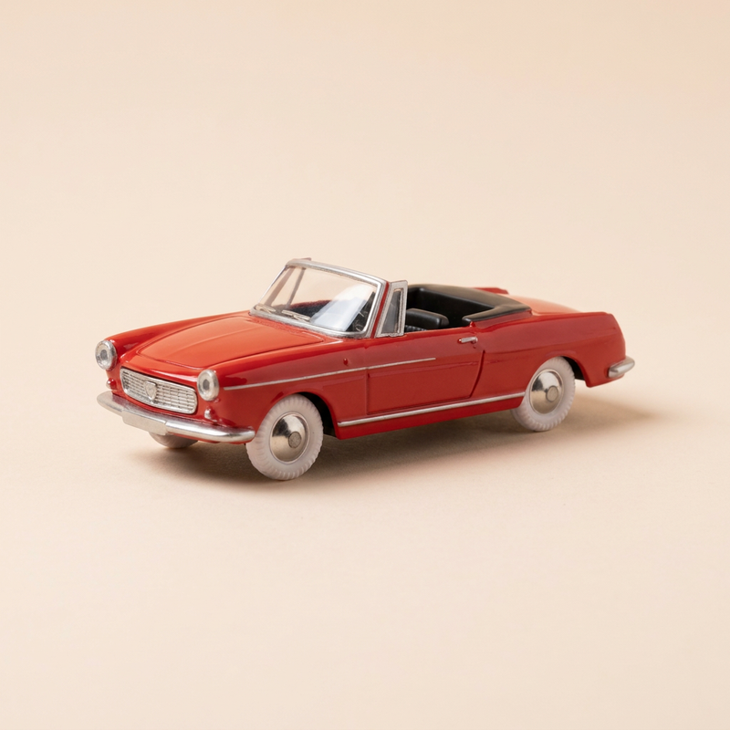 Peugeot 404 cabriolet rosso - QUIRALU
