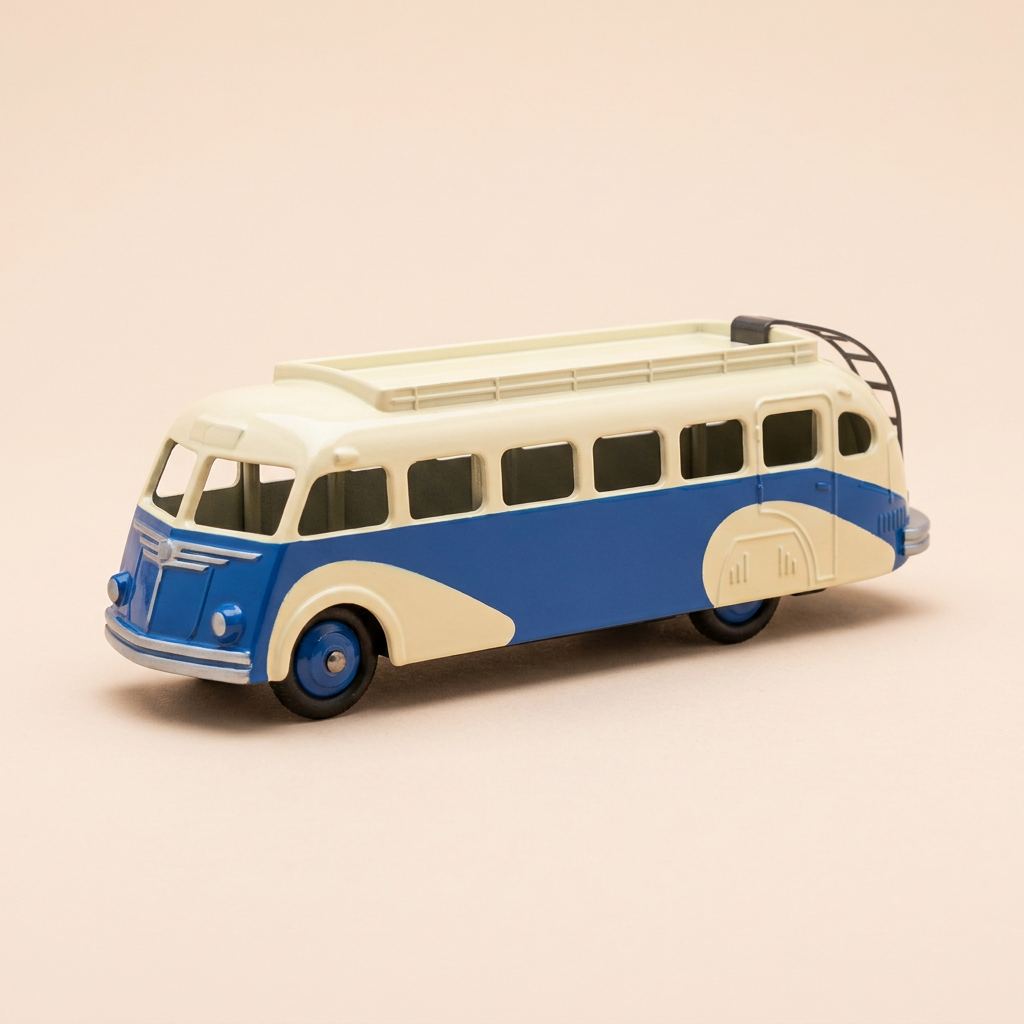 Autocal isobloc bleu et beige - DAN-TOYS par CIJ N°010 (Editions Atlas?)