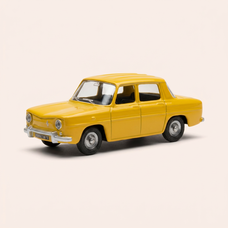 Renault 8S gelb-orange - DAN-TOYS Referenz DAN-044 (Atlas Editionen)